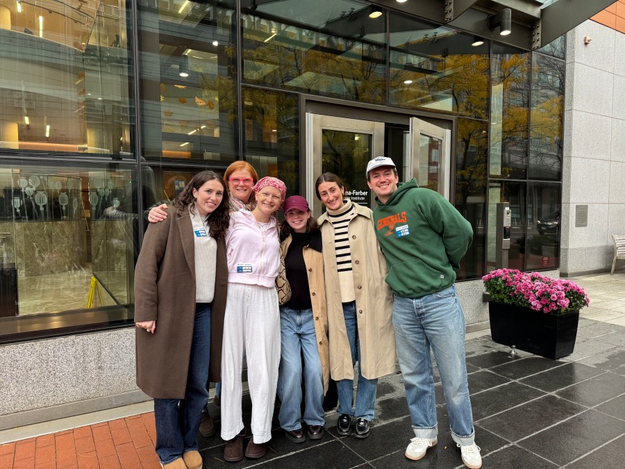 Squire and family, friends