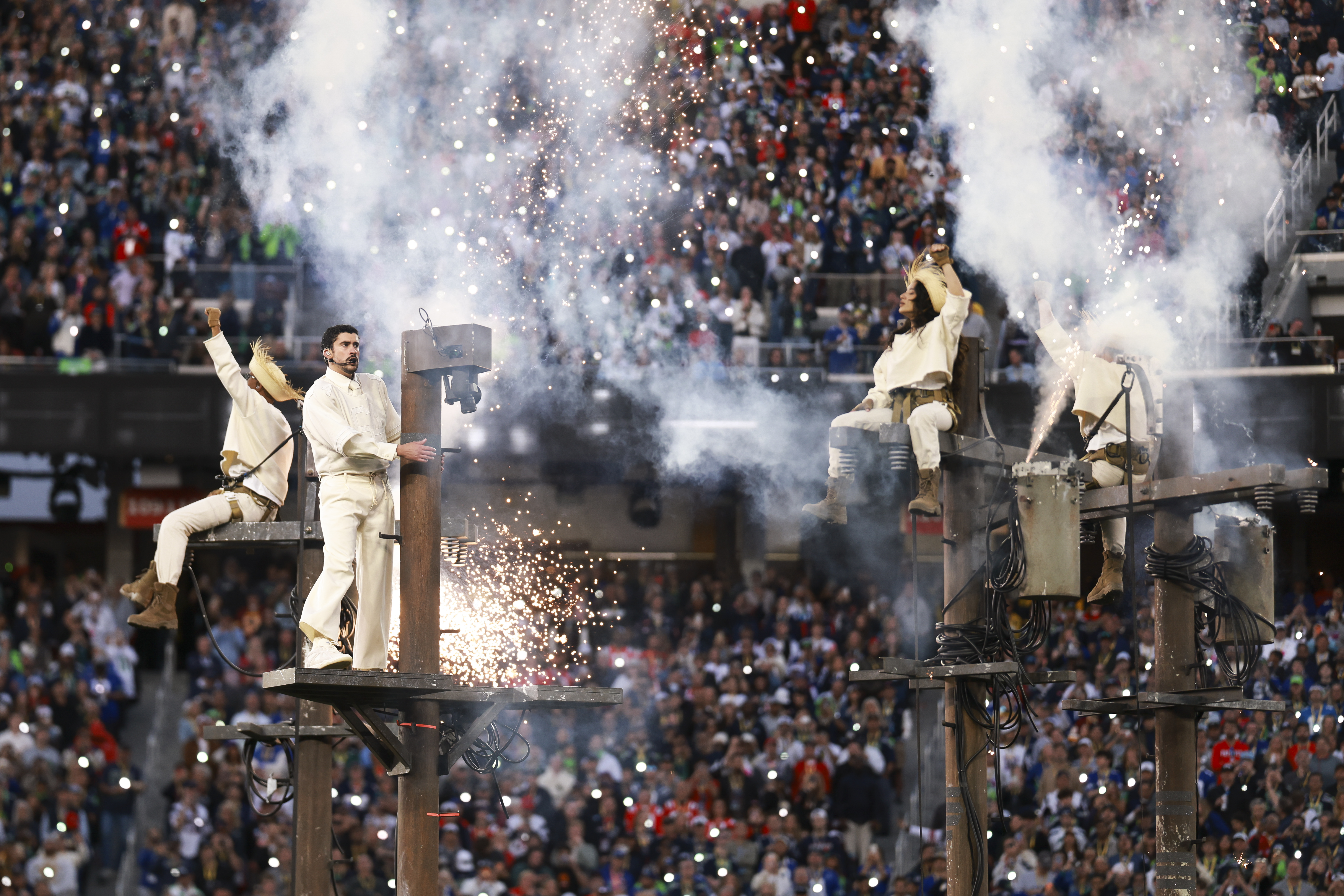 Bad Bunny rocks Super Bowl halftime show with surprise guests – NBC 6 South Florida